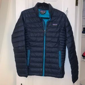 Patagonia Down Puffer Jacket in Blue